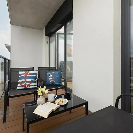 Aqua Blue Bridge & Z Basenem Epapartamenty شقة Dziwnów