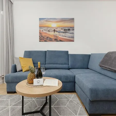 Aqua Blue Bridge & Z Basenem Epapartamenty דירה Dziwnów