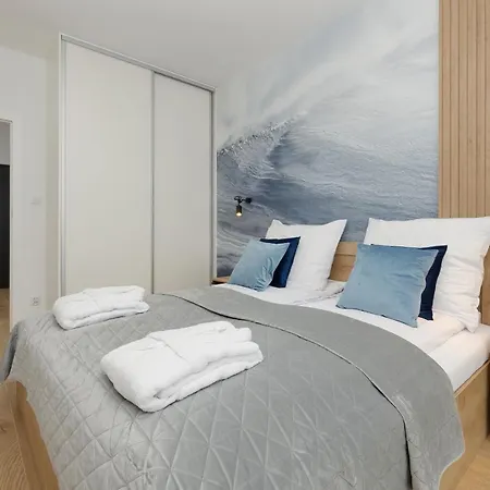 דירה Aqua Blue Bridge & Z Basenem Epapartamenty *